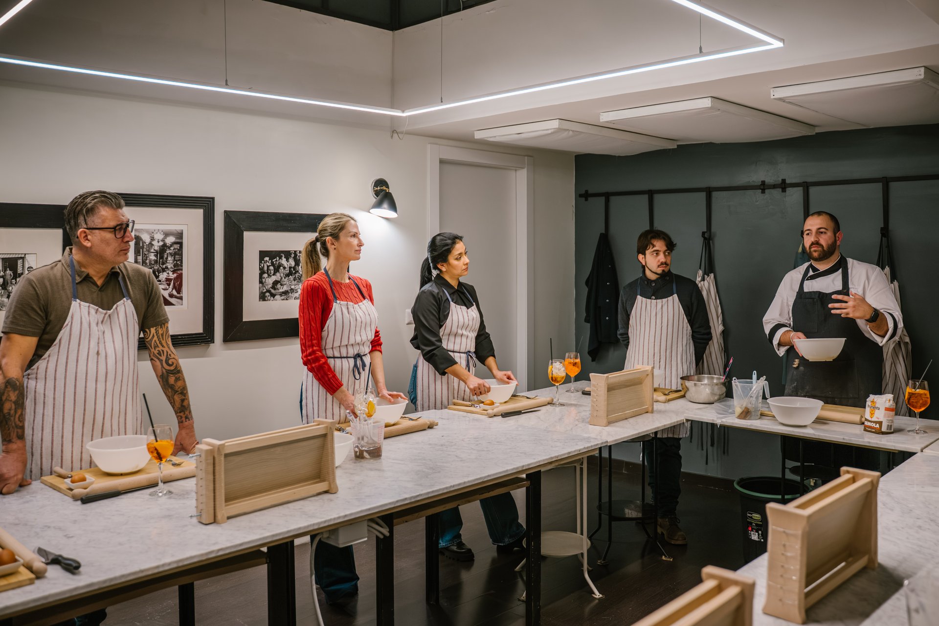 Clase de fettuccine, raviolis y tiramisú - Imagen 1