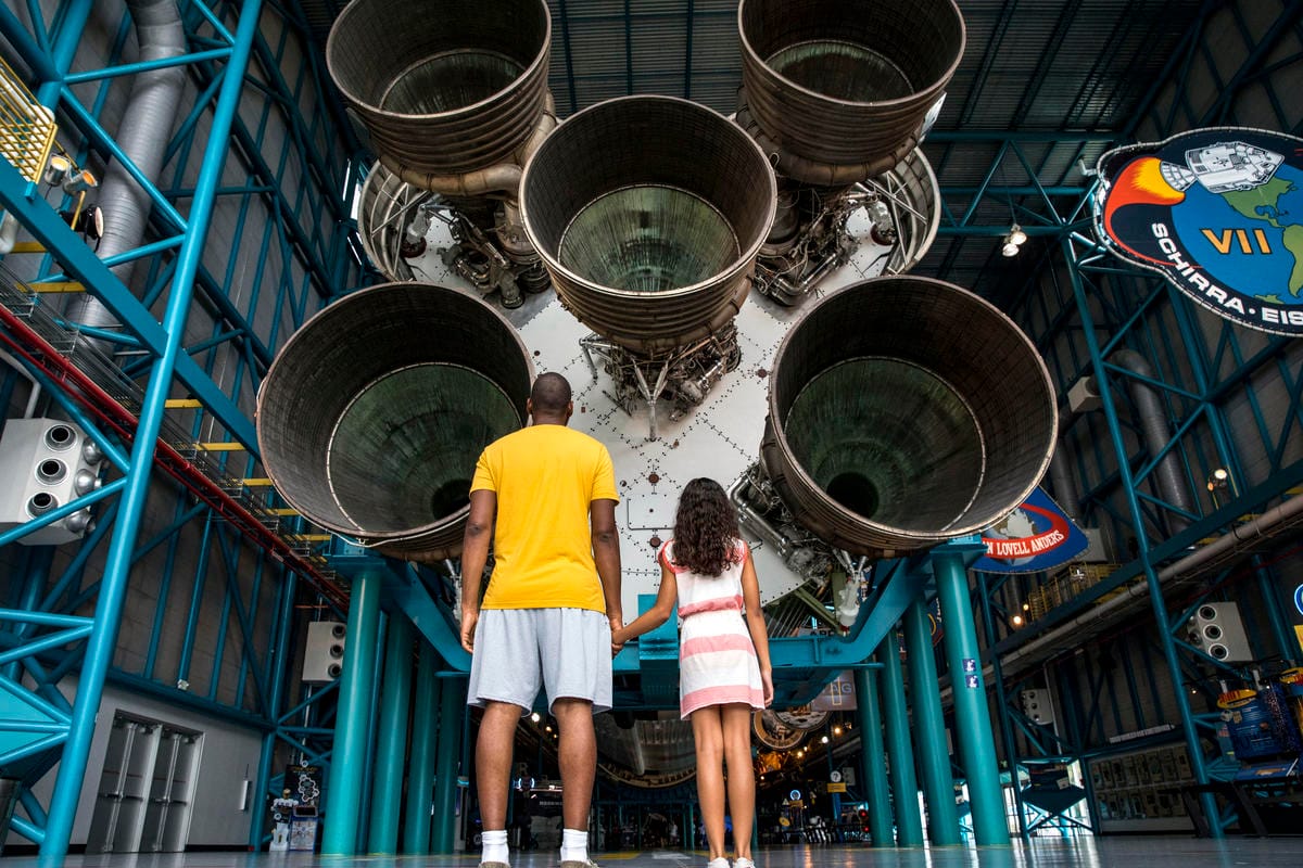 Kennedy Space Center saindo de Kissimmee
