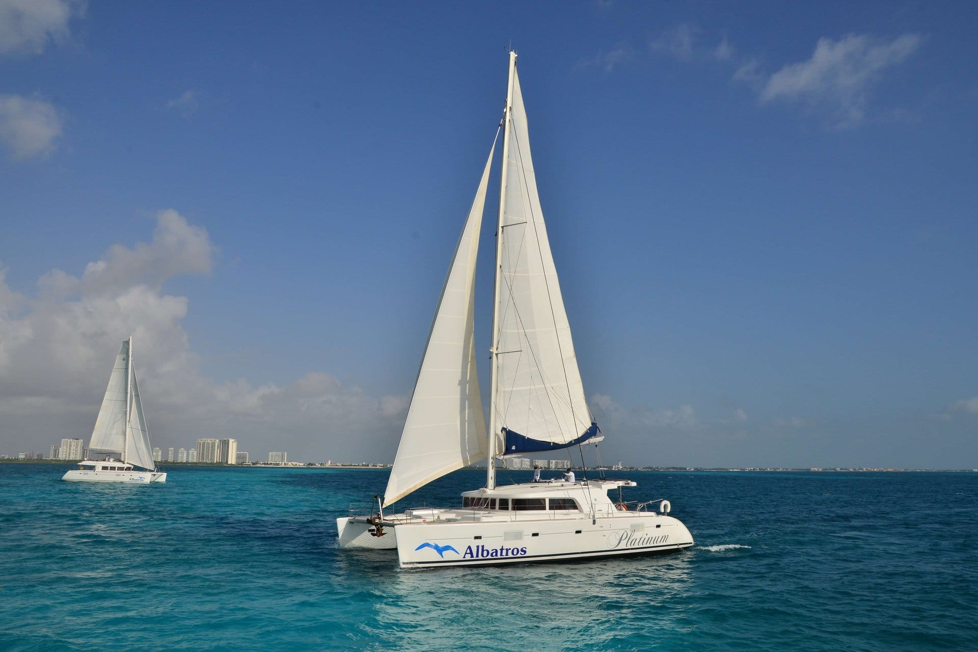 Sail by Catamaran to Isla Mujeres