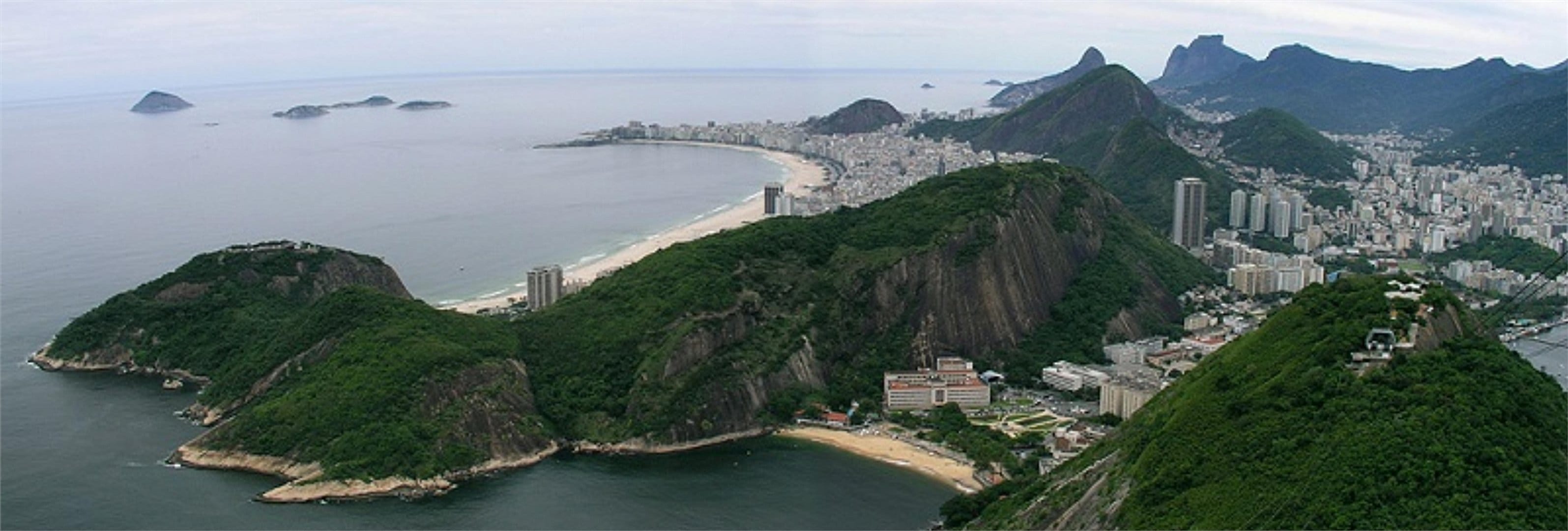 Pão de Açúcar e Corcovado com churrascaria