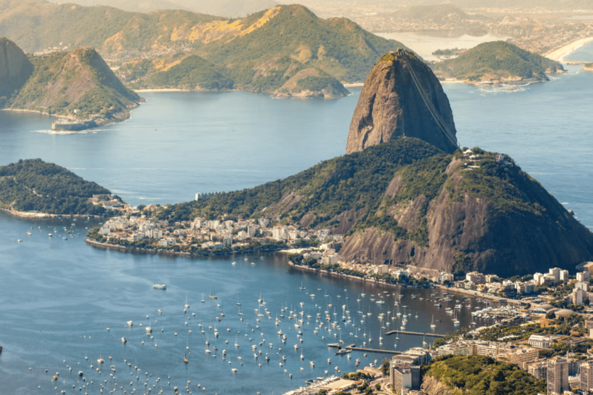 Pão de Açúcar e Corcovado, almoço executivo