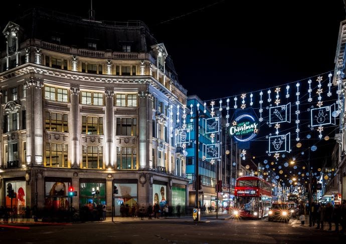 Singalong Christmas Lights with Food