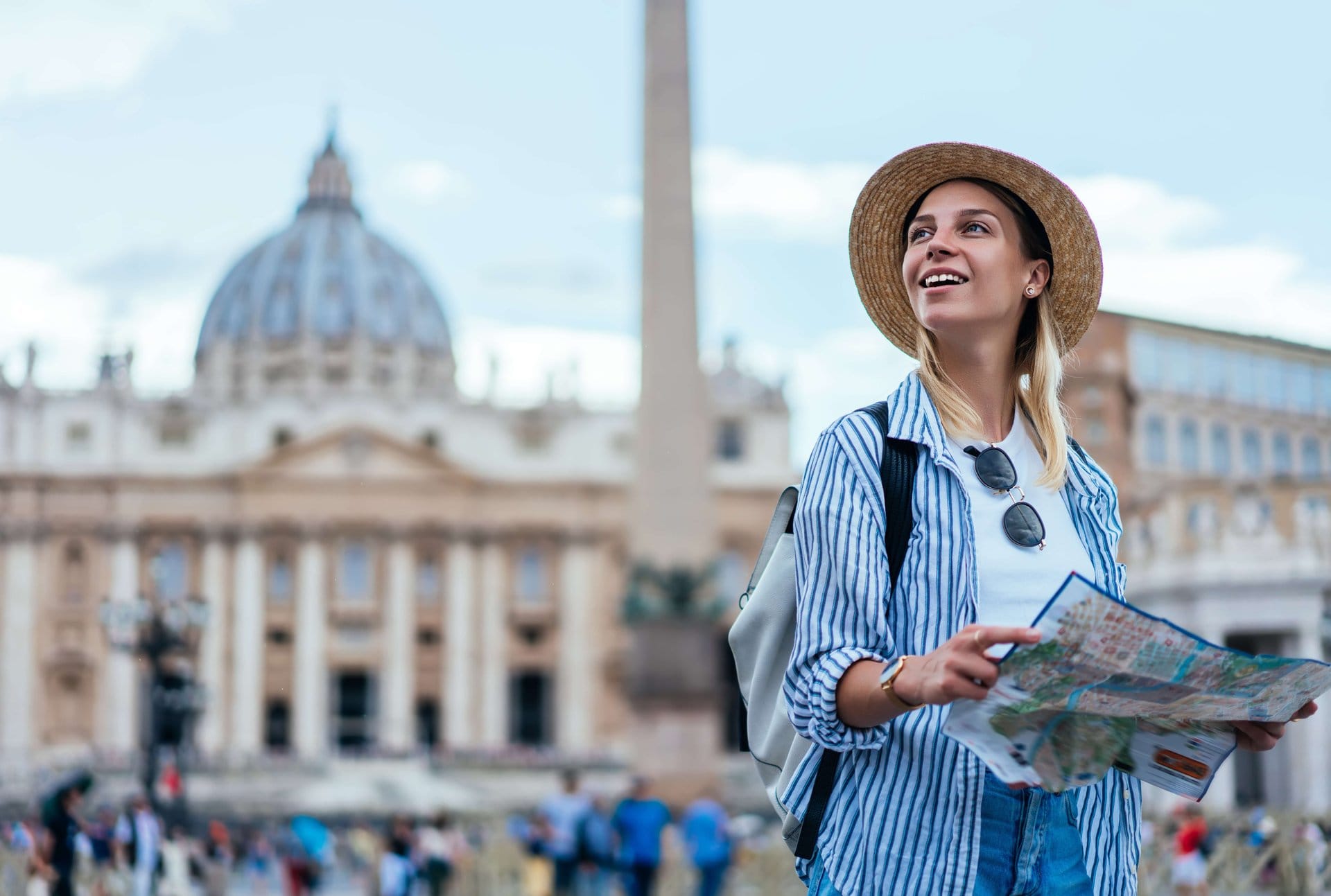 Coliseu, Vaticano e Hop-On Hop-Off