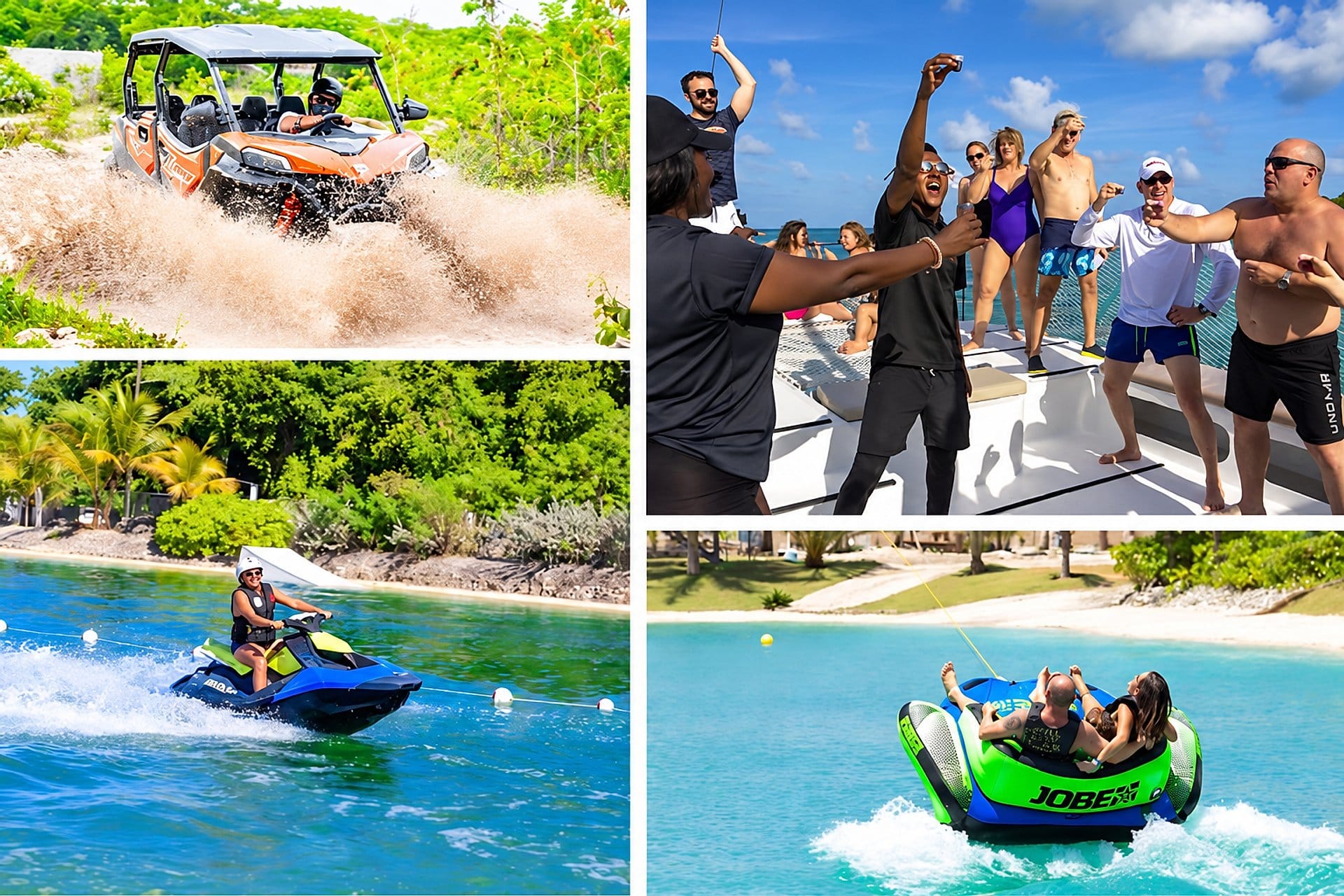 Jet ski, buggies, aqua karts e parque