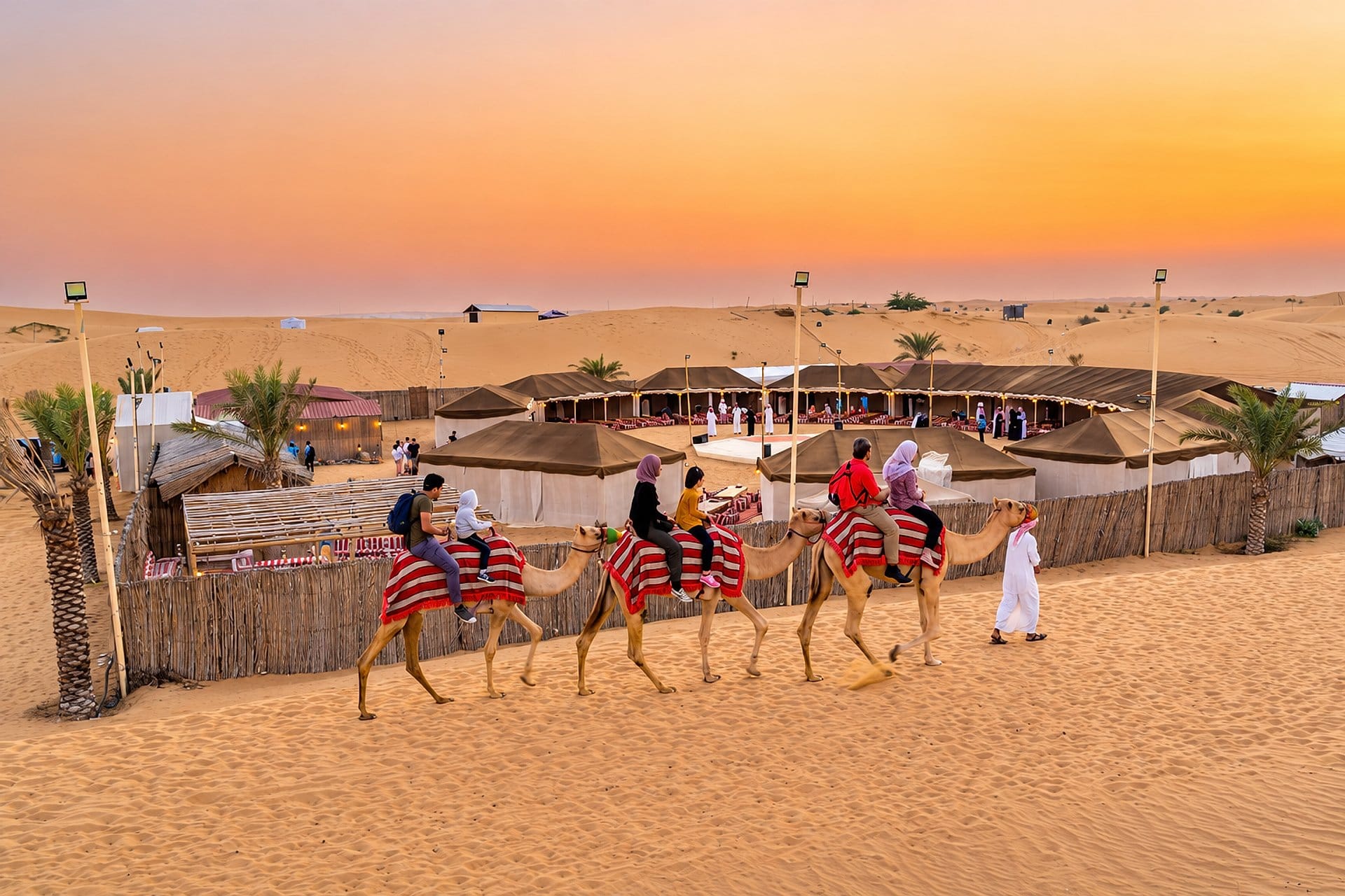 Overnight Heritage Desert Safari in a Camel