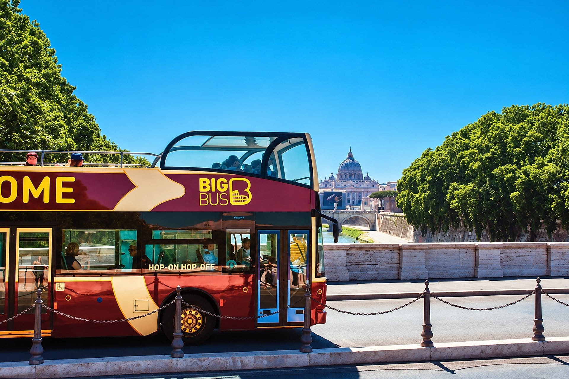 Big Bus Roma: hop-on hop-off de 24 horas