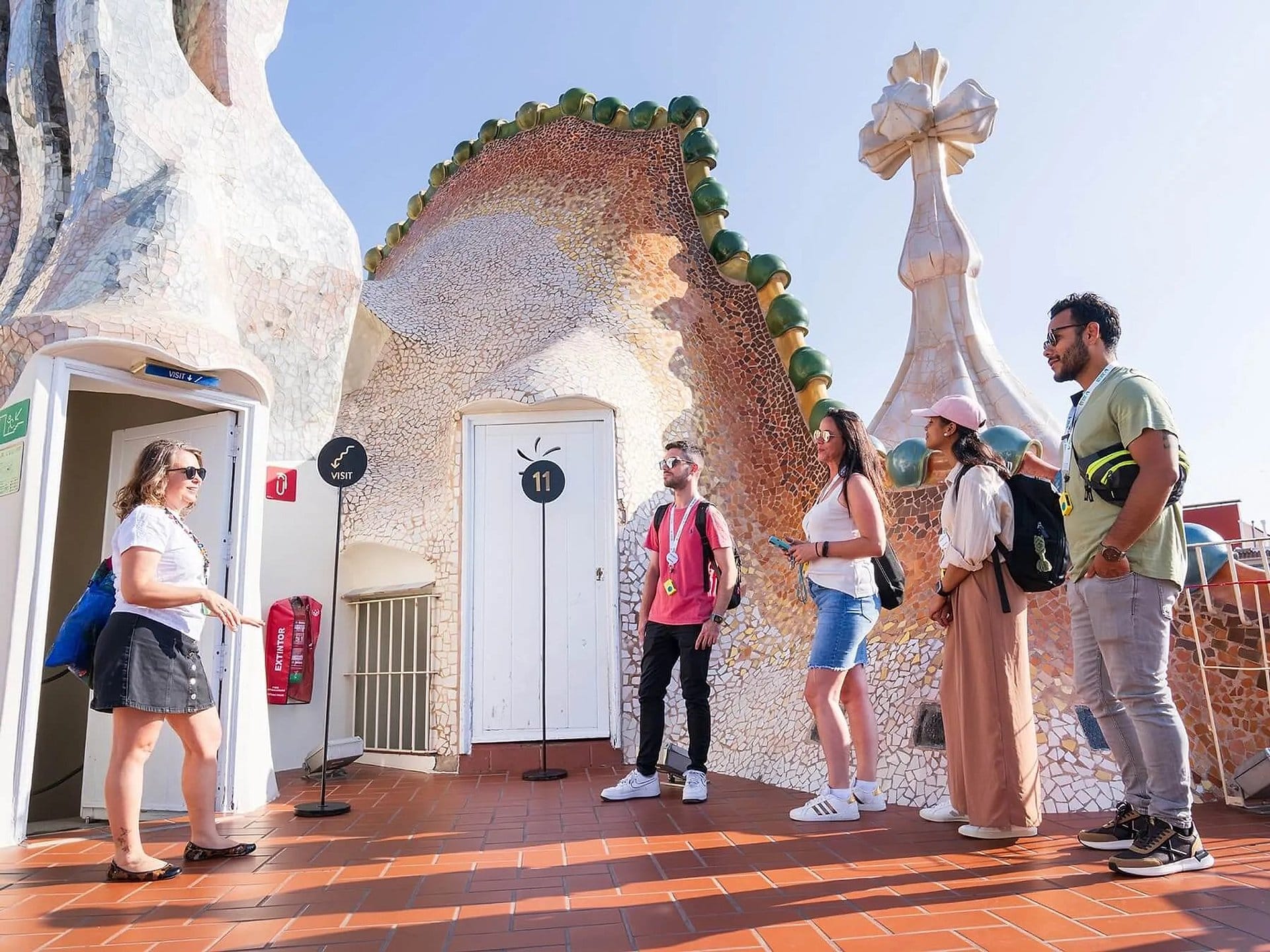 Casa Batllo, Mila and Vicens with Cava