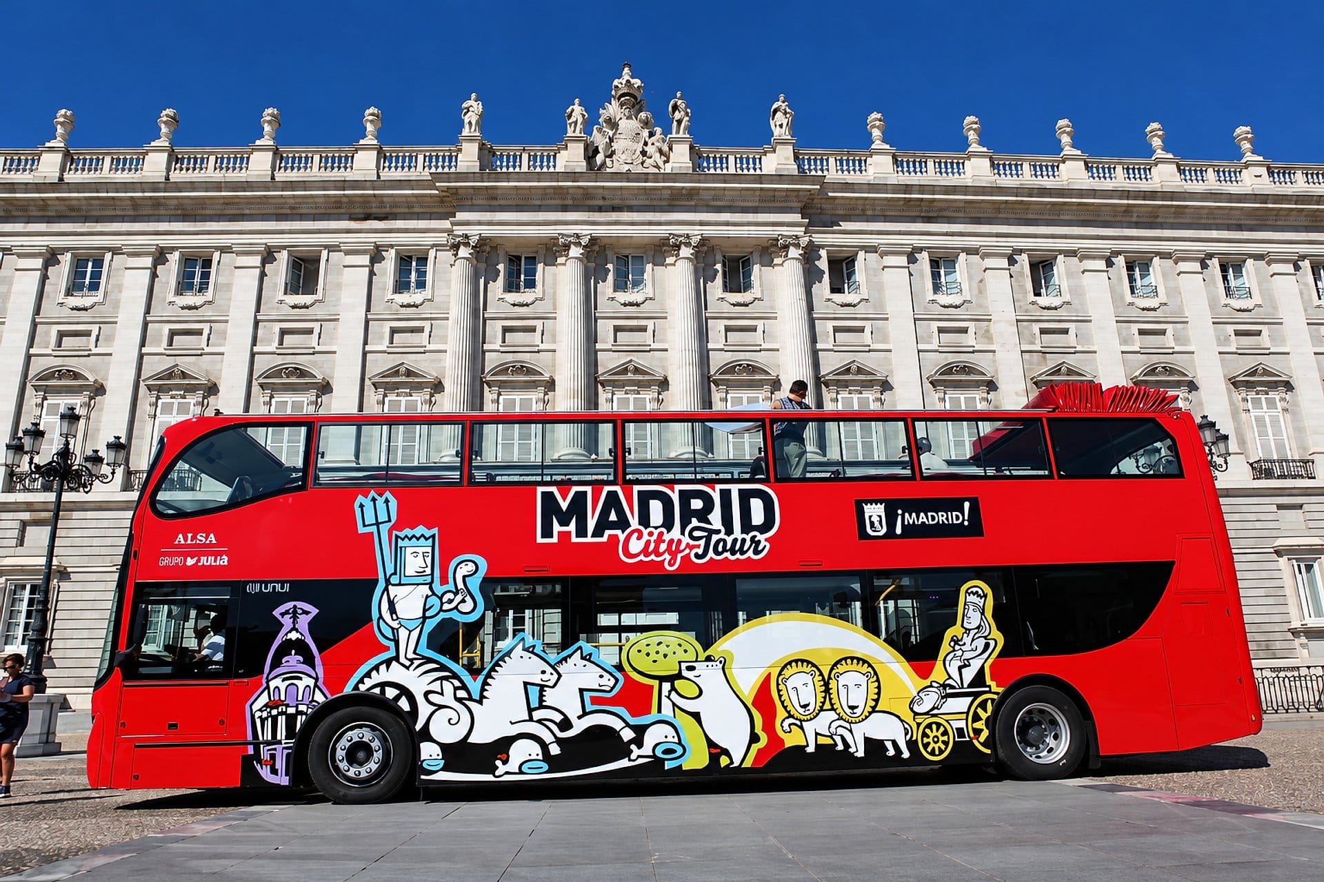 Madrid City Tour by Hop On Hop Off Bus