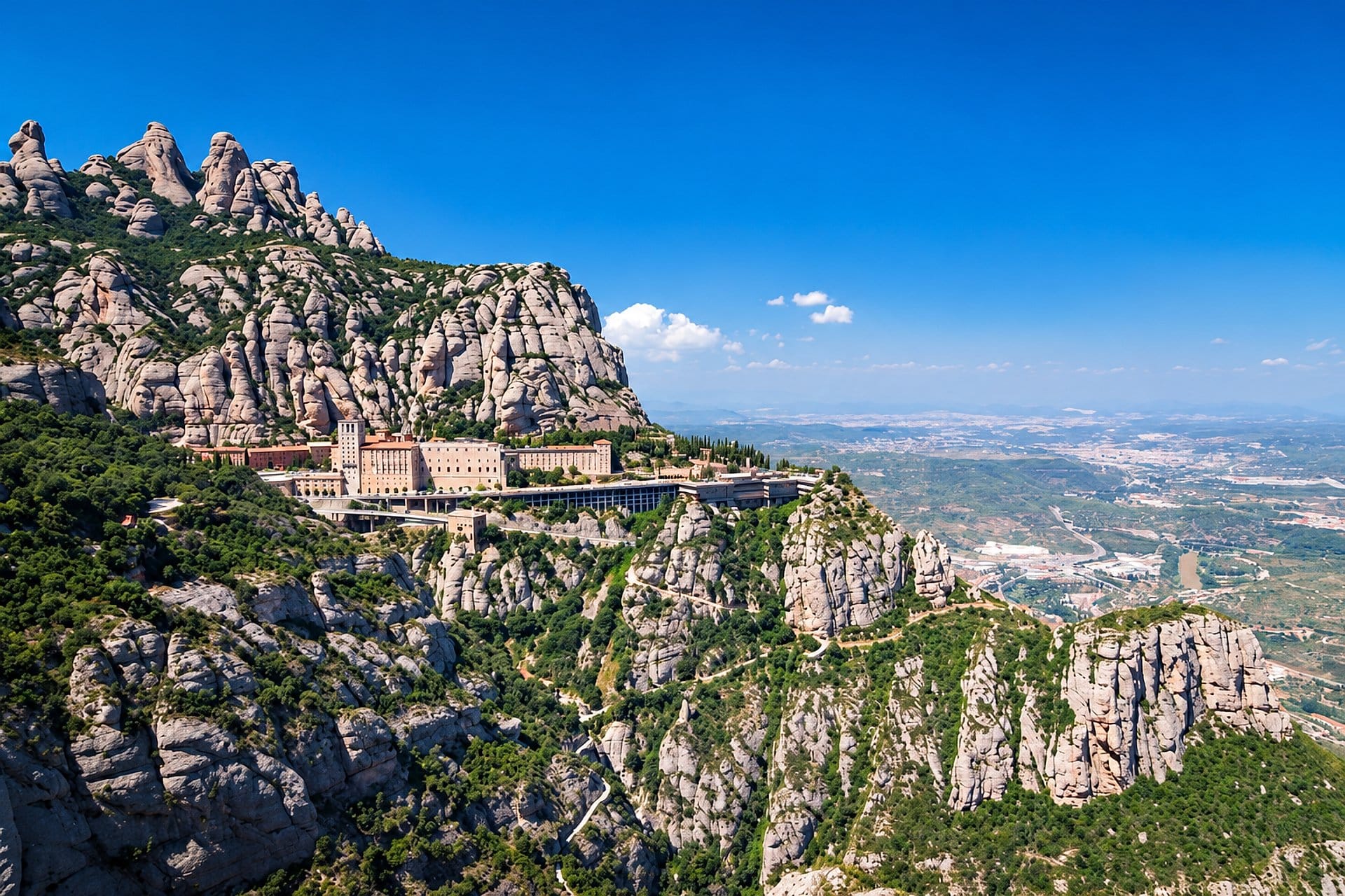 Montserrat: cremallera y Virgen Negra