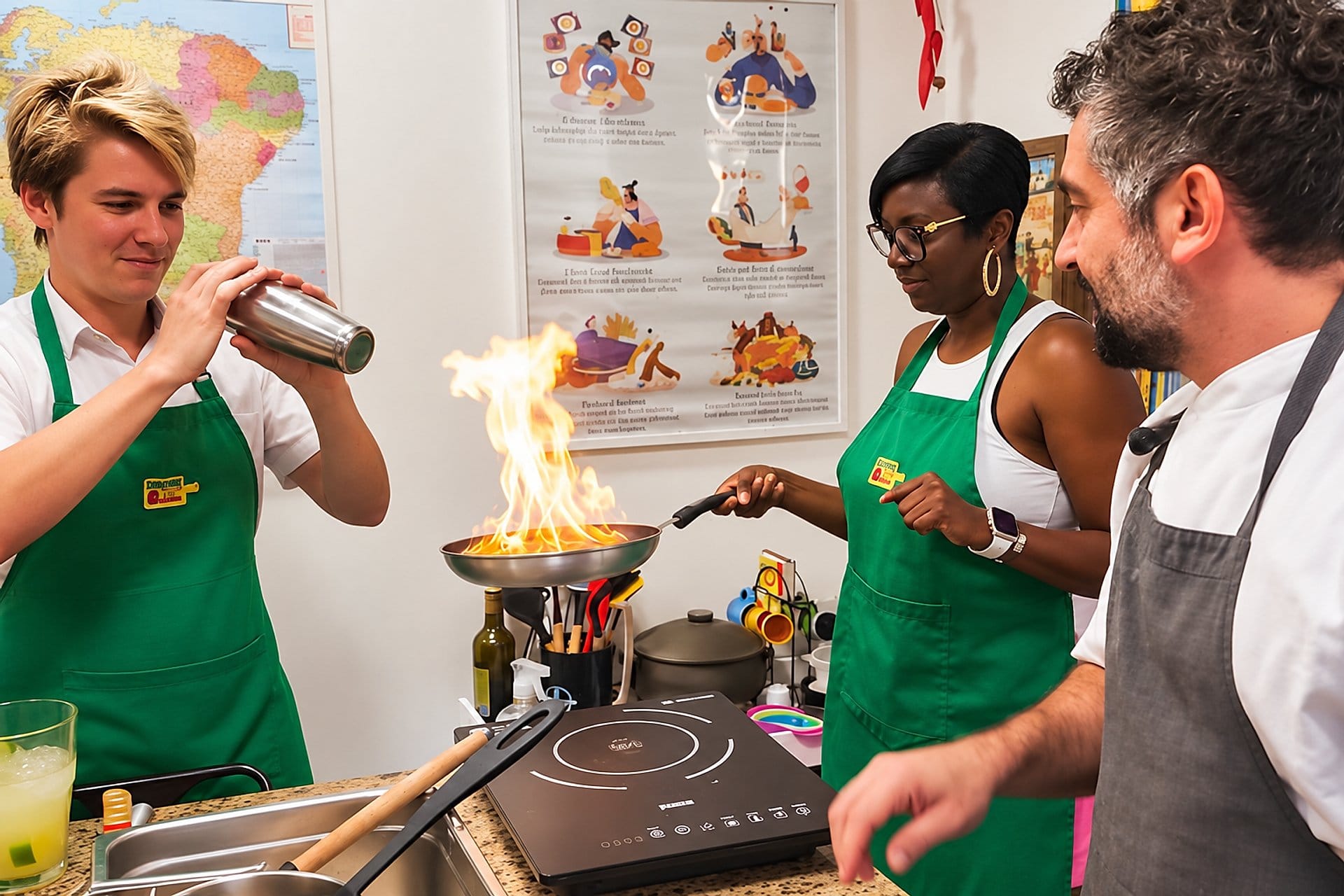 4-Hour Cooking Class with 8 Recipes
